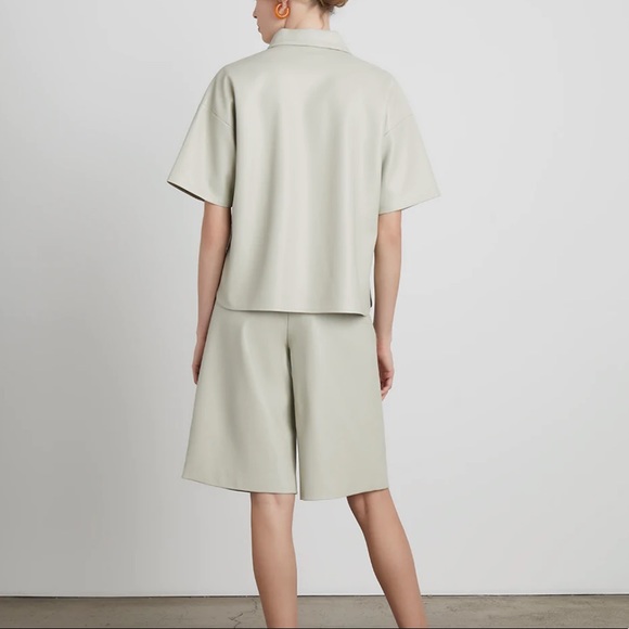 Nadia vegan Leather Pullover Who What Wear Collection - Picture 5 of 6